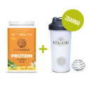 Protein Plus BIO vanilka, prášek + Shaker Vitalvibe ZDARMA