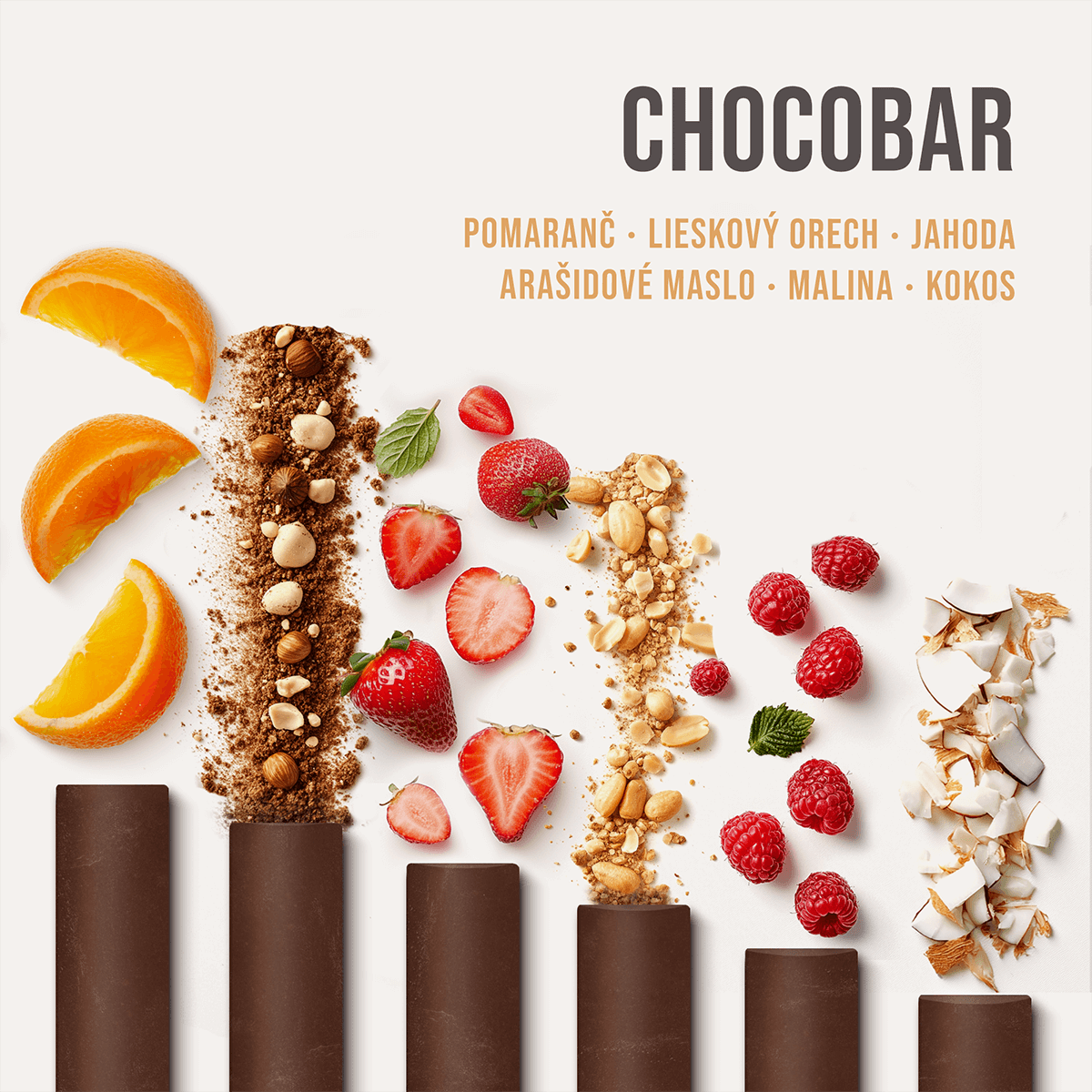 Chocobar – veganská raw čokoládová tyčinka s jemnou náplní