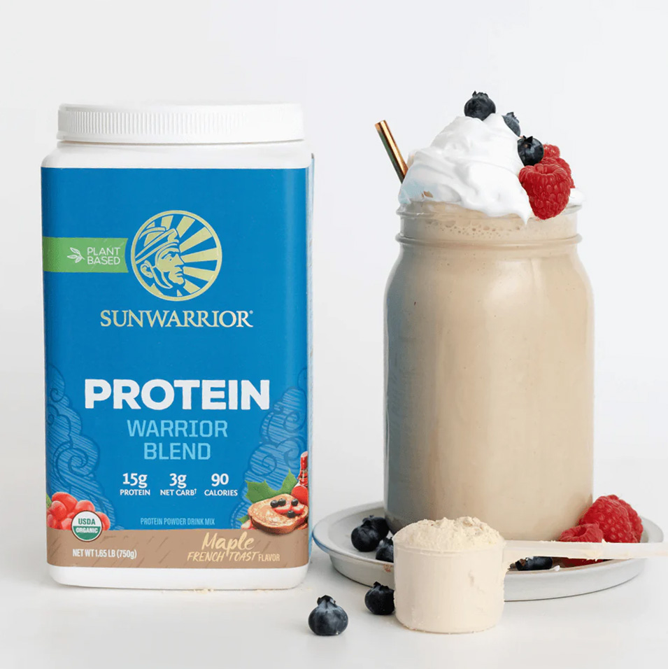 Sunwarrior veganský protein Warrior Blend Maple French Toast